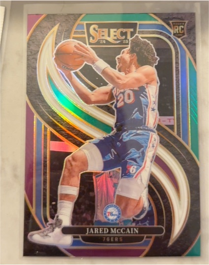 2024-25 Panini Select #184 Jared McCain — front
