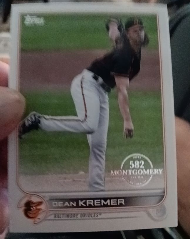 2022 Topps #340 Dean Kremer — front