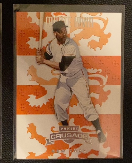 2025 Panini Crusade #133 Monte Irvin — front