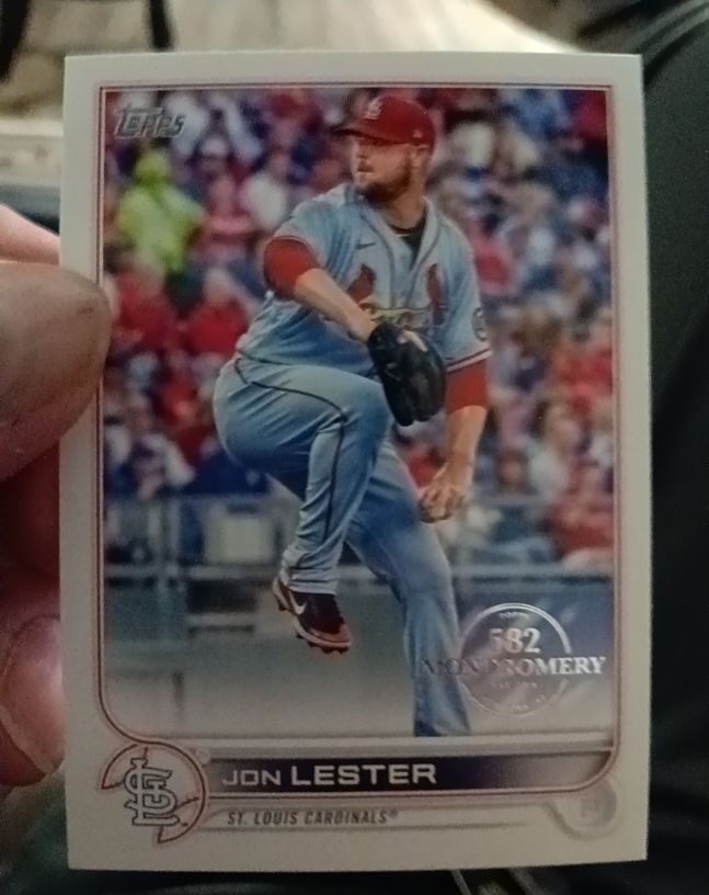 2022 Topps #213 Jon Lester — front