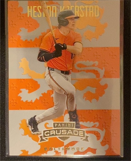 2025 Panini Crusade #127 Heston Kjerstad — front