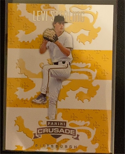 2025 Panini Crusade #10 Levi Sterling — front