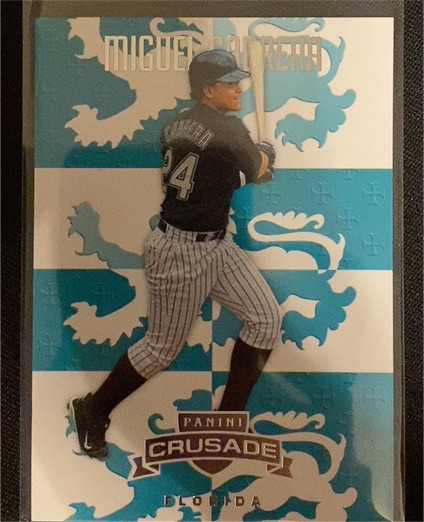 2025 Panini Crusade #147 Miguel Cabrera — front