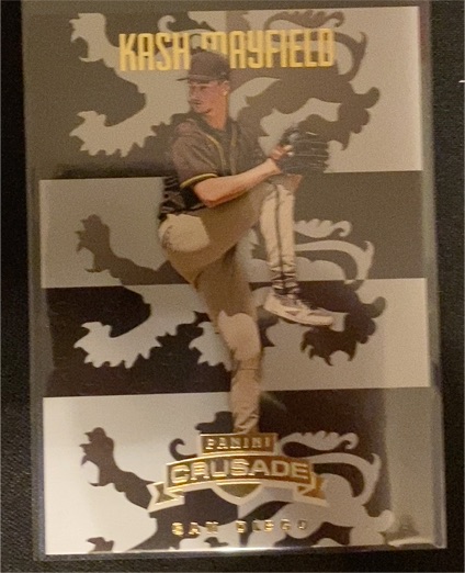 2025 Panini Crusade #92 Kash Mayfield — front