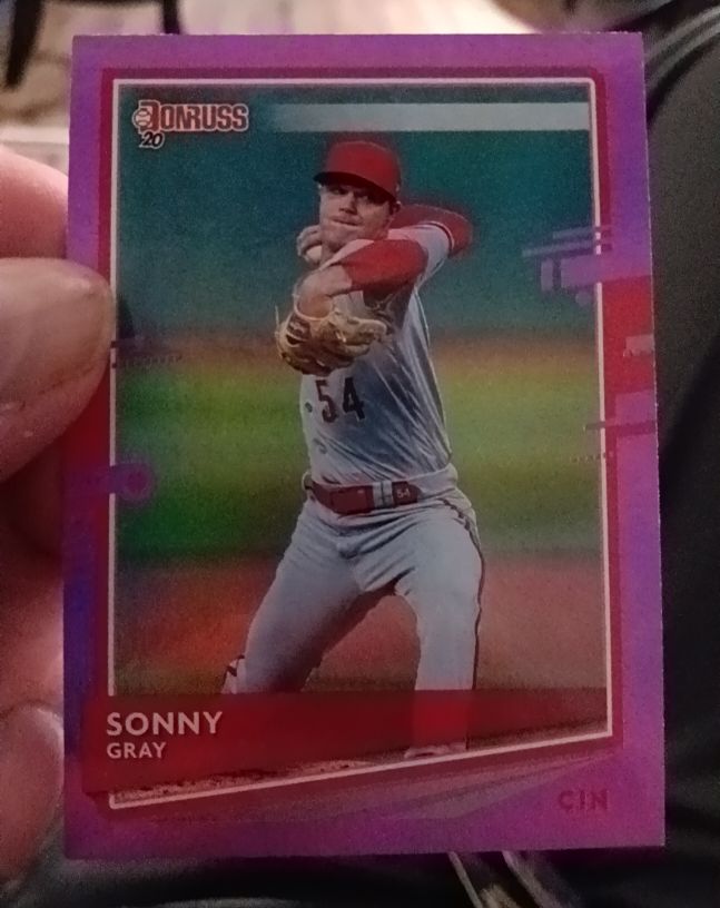 2020 Donruss #201 Sonny Gray — front
