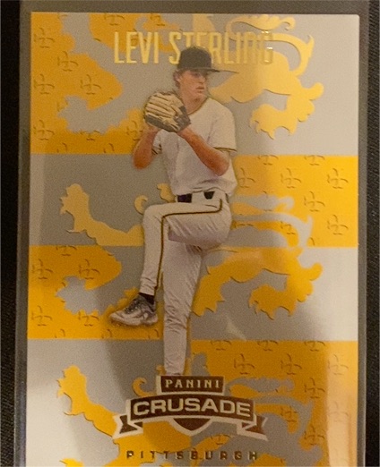 2025 Panini Crusade #10 Levi Sterling — front