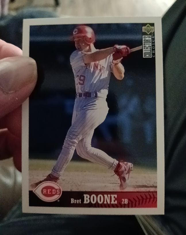 1997 Upper Deck Collector's Choice #302 Bret Boone — front