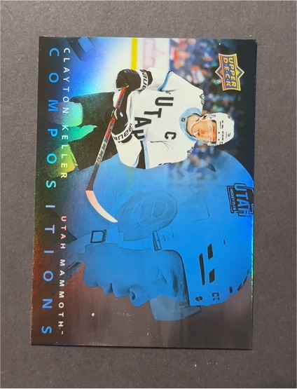 2025-26 Upper Deck Series 1 Compositions #CMP-6 Clayton Keller — front