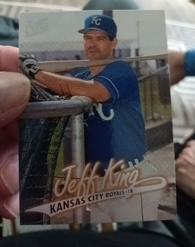 1997 Fleer Ultra #412 Jeff King — front