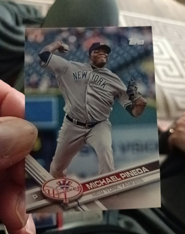 2017 Topps #NYY-17 Michael Pineda — front