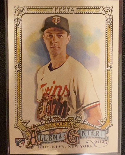 2025 Topps Allen & Ginter #249 David Festa — front