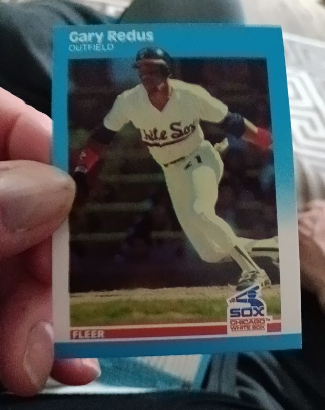 1987 Fleer Update #U-102 Gary Redus Chicago White Sox — front