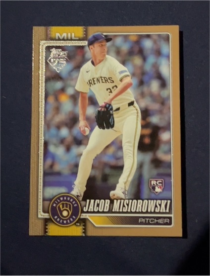 2026 Topps Series 1 #10 Jacob Misiorowski — front