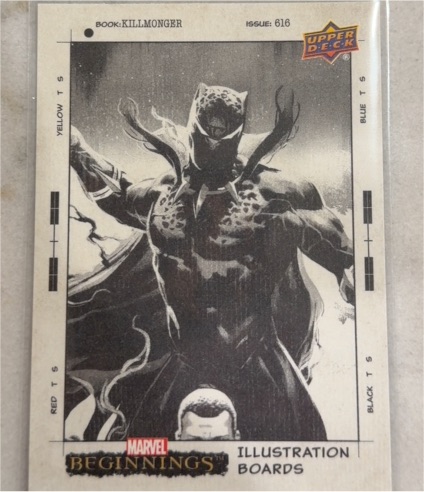 2022 Upper Deck Marvel Beginnings Vol 2 Series 1 #IB-62 Killmonger Illustration Boards — front