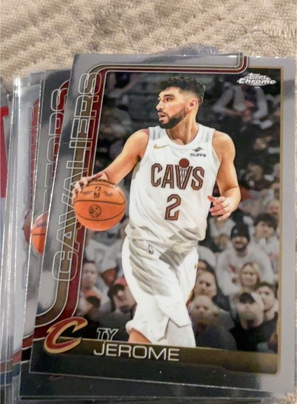 2025-26 Topps Chrome #4 Ty Jerome — front