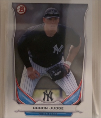 2014 Bowman Chrome Draft Top Prospects #CTP-39 Aaron Judge — front