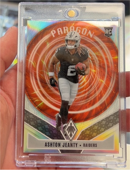 2025 Panini Phoenix Paragon #10 Ashton Jeanty — front