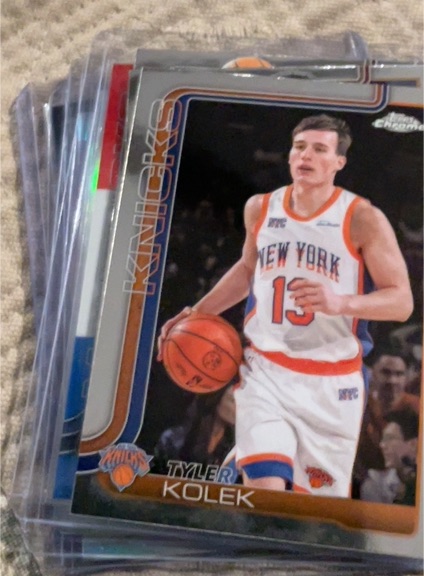 2025-26 Topps Chrome #139 Tyler Kolek — front