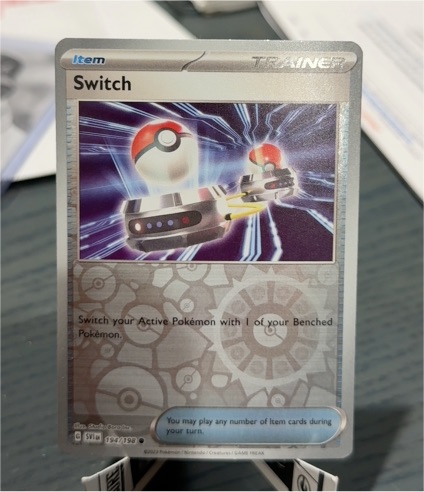2023 Pokémon Scarlet & Violet #194 Switch — front