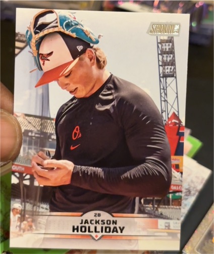 2025 Topps Stadium Club #73 Jackson Holliday — front