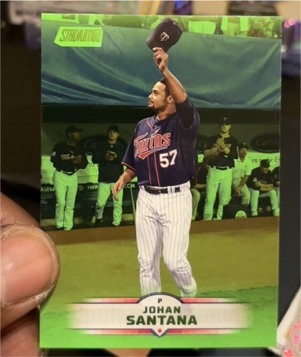 2025 Topps Stadium Club #199 Johan Santana — front