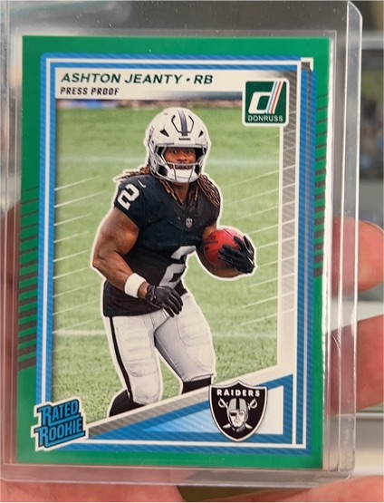2025 Panini Donruss #305 Ashton Jeanty — front