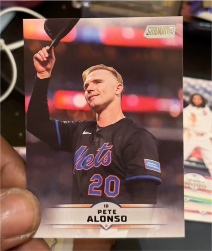 2025 Topps Stadium Club #155 Pete Alonso — front