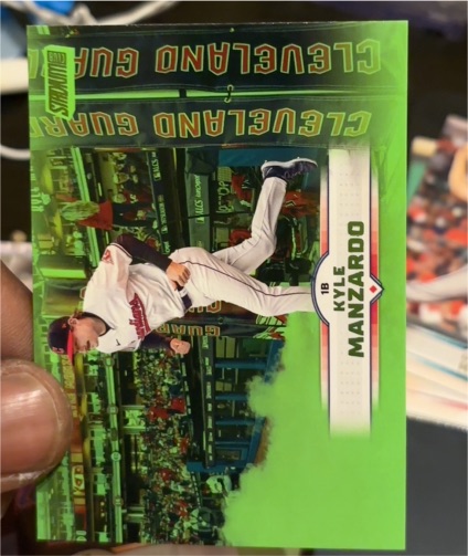 2025 Topps Stadium Club #82 Kyle Manzardo — front