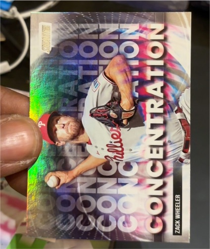 2025 Topps Stadium Club #C-14 Zack Wheeler Concentration — front