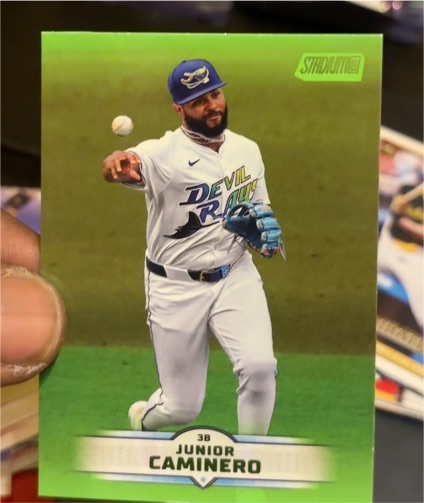 2025 Topps Stadium Club #146 Junior Caminero — front