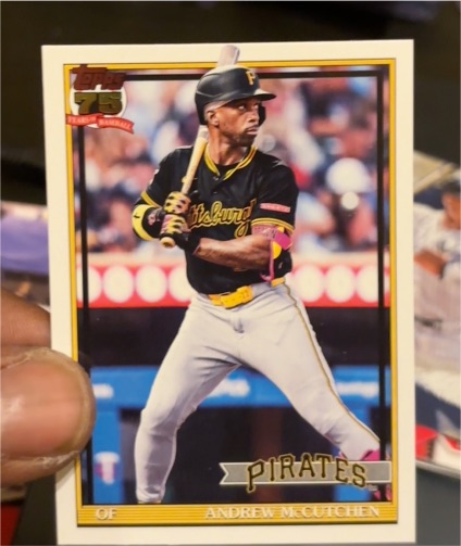 2026 Topps Series 1 Retro 1991 #T91-40 Andrew McCutchen — front