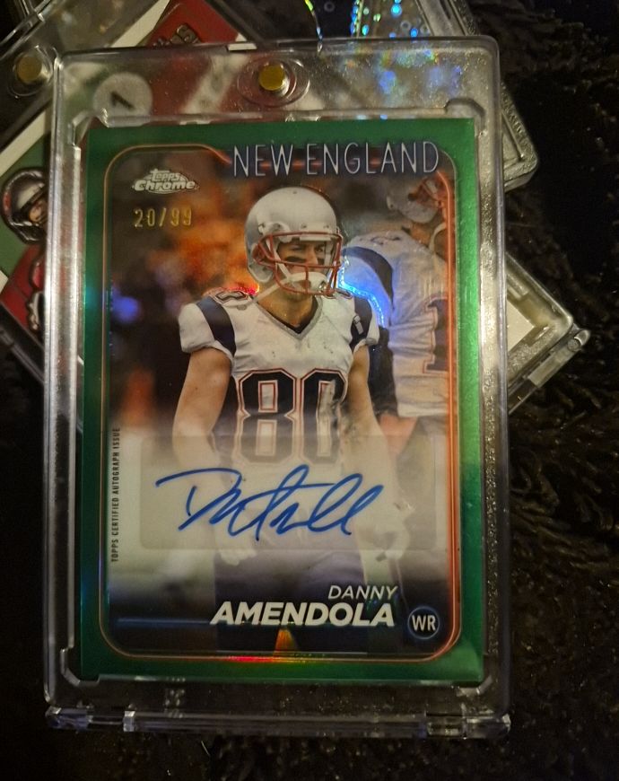 2024 Topps Chrome #BA-DAM Danny Amendola — front