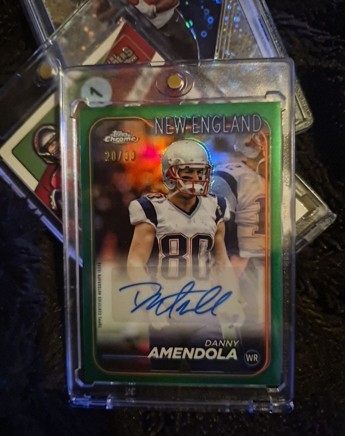 2024 Topps Chrome #BA-DAM Danny Amendola — front