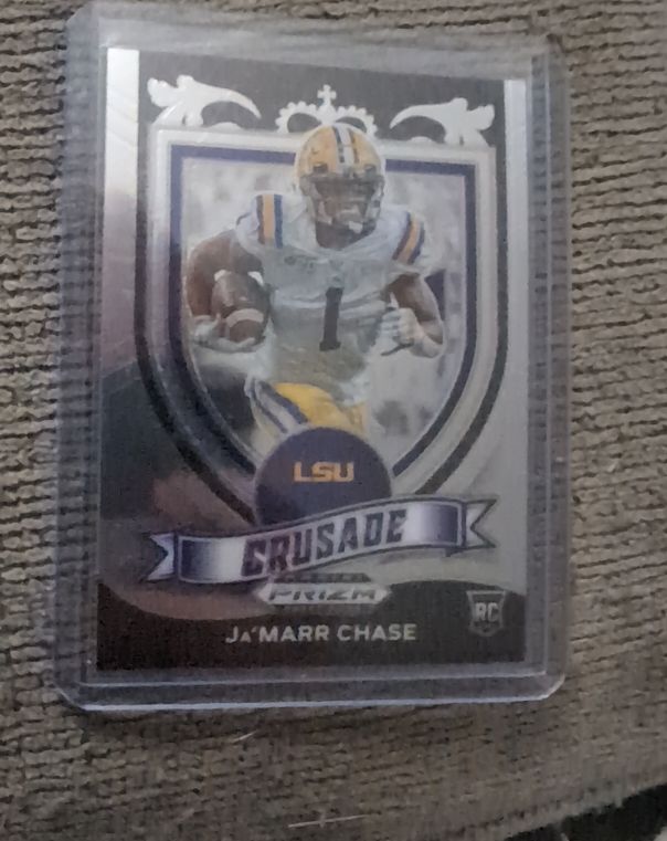 2021 Panini Prizm Draft Picks Crusade #162 Ja'Marr Chase — front
