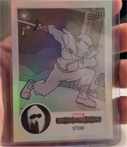 2022 Upper Deck Marvel Beginnings Vol 2 Series 1 #99 Stone — front