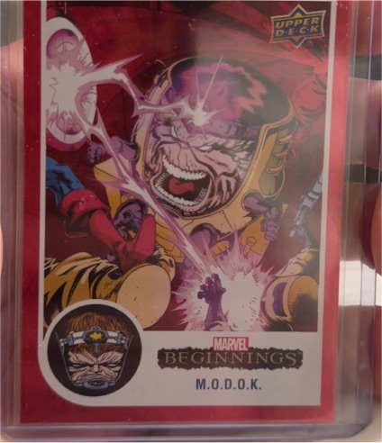 2022 Upper Deck Marvel Beginnings #45 M.O.D.O.K. — front