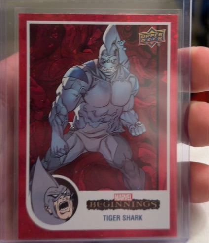 2022 Upper Deck Marvel Beginnings Vol. 2 Series 1 #46 Tiger Shark — front