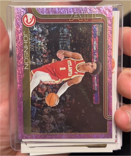 2025-26 Topps Basketball #65 Jalen Johnson — front