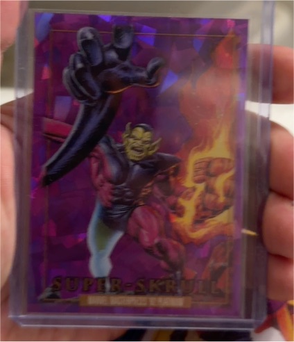 2024 Marvel Masterpieces '92 Platinum #84 Super Skrull — front