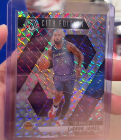 2024-25 Panini Mosaic City Edition #286 LeBron James — front