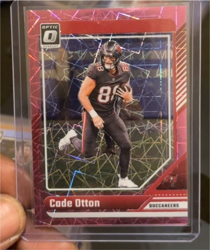 2024 Donruss Optic #185 Cade Otton — front