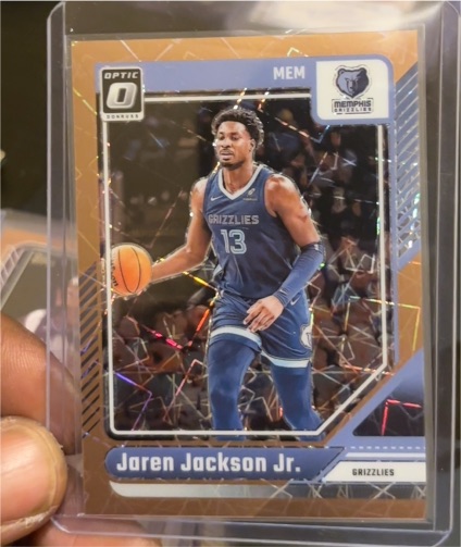 2024-25 Panini Donruss Optic #205 Jaren Jackson Jr. — front