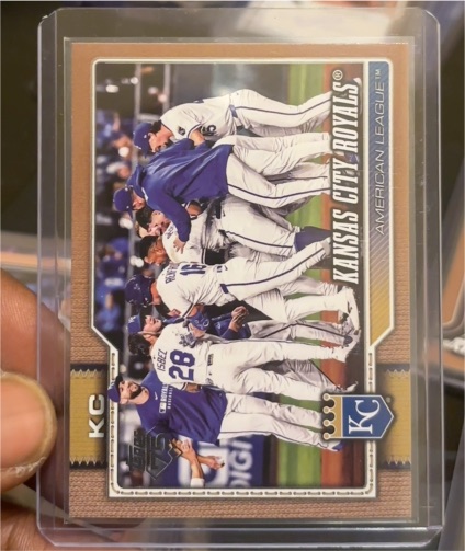 2026 Topps #34 Kansas City Royals — front