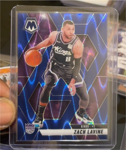 2024-25 Panini Mosaic #44 Zach LaVine Sacramento Kings — front