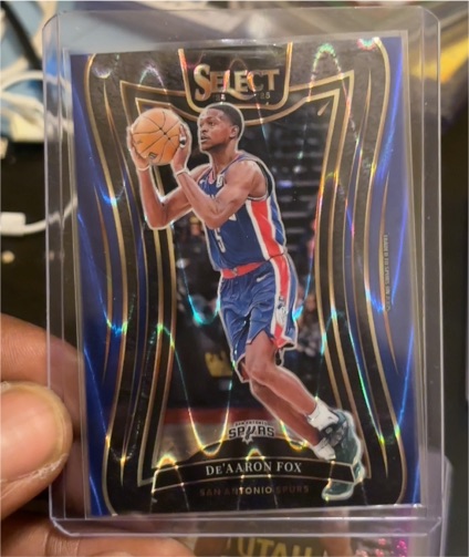 2024-25 Panini Select #336 De'Aaron Fox — front