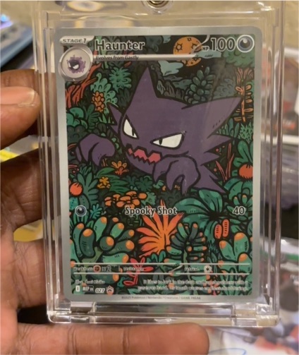 2025 Pokémon #027 Haunter Illustration Rare — front