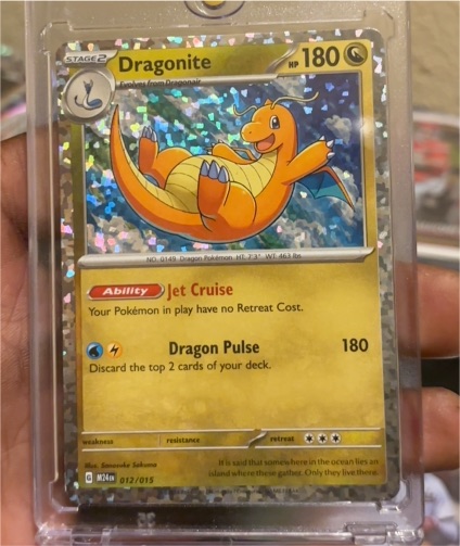 2024 Pokémon McDonald's Promo #012 Dragonite — front
