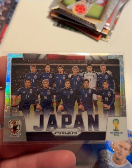 2014 Panini Prizm World Cup #23 Japan Team Photo — front