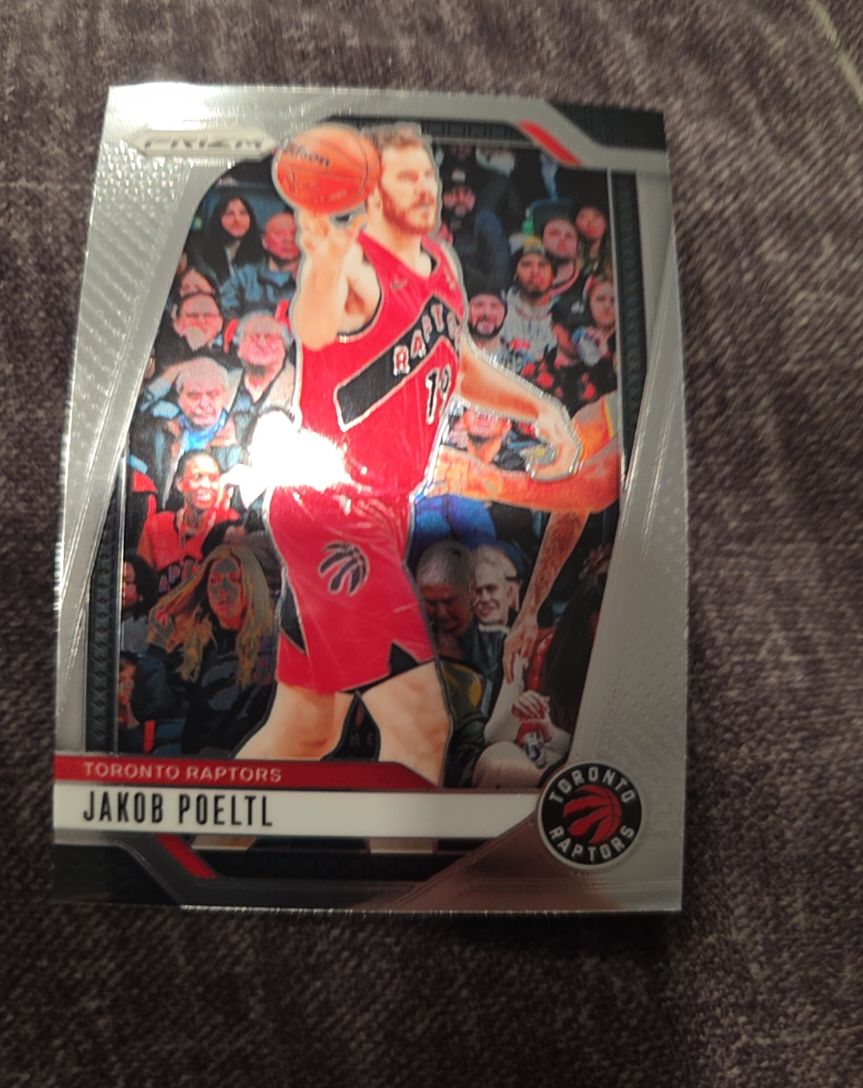 2024-25 Panini Prizm #198 Jakob Poeltl — front