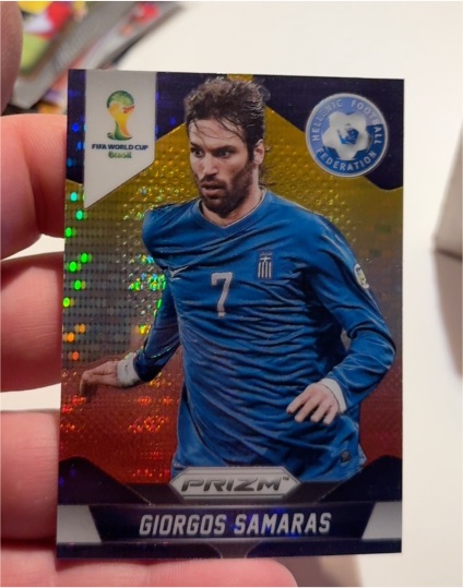 2014 Panini Prizm World Cup #103 Giorgos Samaras — front